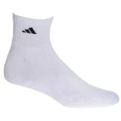 ADIDAS Men's Athletic Quarter Socks, 6-Pack