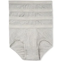 CALVIN KLEIN Men's Classic Cotton Basic Briefs, 4 Pack