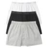 CALVIN KLEIN Men's Classic Cotton Knit Boxers, 3 Pack