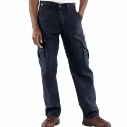 CARHARTT Men's Flame Resistant Canvas Cargo Pants -Carhar Clothing Shop 1338068 402 alt2