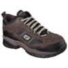 SKECHERS Men's Work Relaxed Fit: Soft Stride - Canopy Composite Toe Shoes
