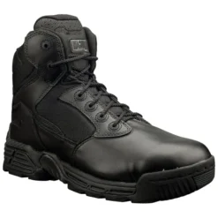 Hi-Tec MAGNUM Men's Stealth Force Side Zip 6 In. Work Boots, Wide Width
