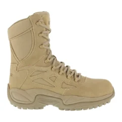 REEBOK WORK Men's Rapid Response 8inch RB Composite Toe Work Boots, Desert Tan, Medium Width -Carhar Clothing Shop 2014515 107 alt4