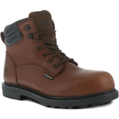 IRON AGE Men's Hauler Waterproof Work Boots, Wide Width