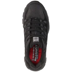 SKECHERS Men's Work Relaxed Fit: Crankton Steel Toe Work Shoes -Carhar Clothing Shop 2022173 001 alt2