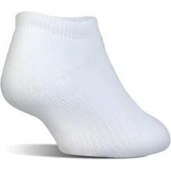 UNDER ARMOUR Boys' Charged Cotton No Show Socks, 6 Pack -Carhar Clothing Shop 2023888 101 alt4