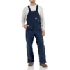 CARHARTT Men's Duck Bib Overall/Unlined, Extended Sizes
