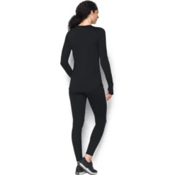 UNDER ARMOUR Women's ColdGear Armour Fitted Crew Top -Carhar Clothing Shop 2030490 001 alt3