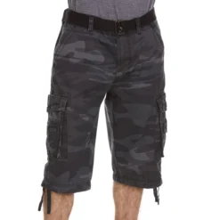 UNIONBAY Guys' Cordova Camo Cargo Messenger Shorts