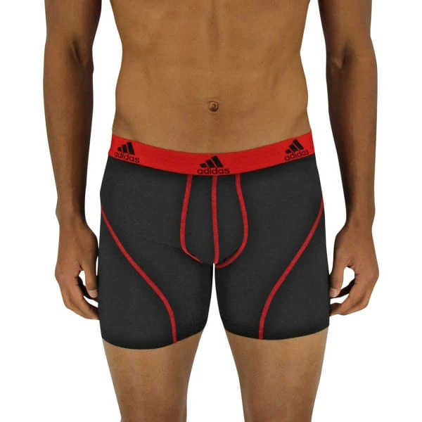 ADIDAS Men's Climalite Sport Performance Boxer Briefs 3 ADIDAS Men's Climalite Sport Performance Boxer Briefs - Image 3