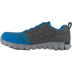 REEBOK WORK Men's Sublite Cushion Work Alloy Toe Work Shoes, Blue/ Grey -Carhar Clothing Shop 2033620 408 alt2