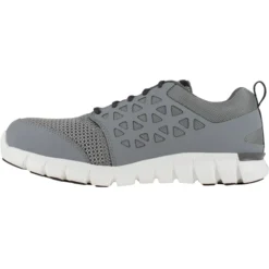 REEBOK WORK Men's Sublite Cushion Work Alloy Toe Work Shoes, Grey -Carhar Clothing Shop 2033622 004 alt2