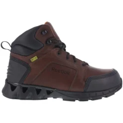 REEBOK WORK Men's Zigkick Carbon Toe Hiking Boots, Dark Brown, Wide -Carhar Clothing Shop 2033667 201 alt4