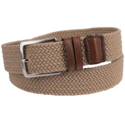 DOCKERS Men's Stretch Fabric Braid Belt