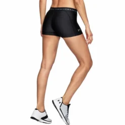 UNDER ARMOUR Women's HeatGear Armour Shorty Shorts -Carhar Clothing Shop 2038812 001 alt3