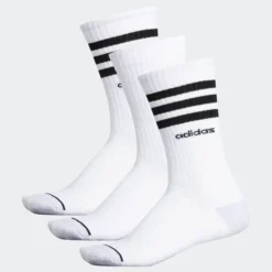 ADIDAS Men's Cushioned Color Crew Socks, 3-Pack -Carhar Clothing Shop 2040944 101 alt2