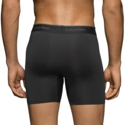 CALVIN KLEIN Men's Stretch Microfiber Boxer Briefs, 3-Pack -Carhar Clothing Shop 2041792 001 alt2
