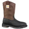 CARHARTT Men's 11-Inch Safety Toe, Square Toe Wellington Boots, Brown/Black