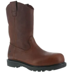 IRON AGE Men's Hauler Composite Toe 11 In. Wellington Boots, Brown