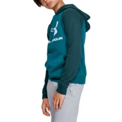 UNDER ARMOUR Big Boys' UA Rival Logo Pullover Hoodie -Carhar Clothing Shop 2051029 309 alt2