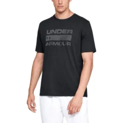 UNDER ARMOUR Men's UA Team Issue Wordmark Short-Sleeve Tee -Carhar Clothing Shop 2051221 001 alt2