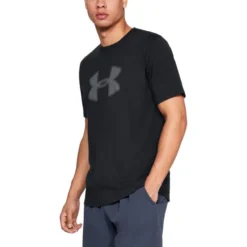 UNDER ARMOUR Men's UA Big Logo Short-Sleeve Tee -Carhar Clothing Shop 2051314 010 alt2