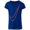 NIKE Little Girls' Crossover Swoosh Short-Sleeve Tunic Top