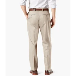 DOCKERS Men's Classic Fit Signature Khaki 2.0 Flat-Front Stretch Crease Pants 4 DOCKERS Men's Classic Fit Signature Khaki 2.0 Flat-Front Stretch Crease Pants -Carhar Clothing Shop 2055211 205 alt1