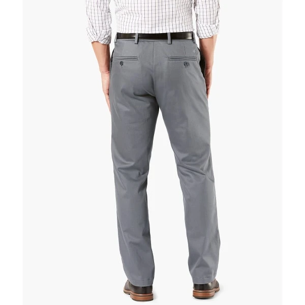 DOCKERS Men's Signature Khaki 2.0 Straight Flat-Front Creaseless Pants 2 DOCKERS Men's Signature Khaki 2.0 Straight Flat-Front Creaseless Pants - Image 2