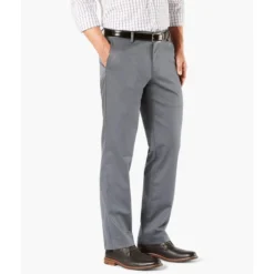 DOCKERS Men's Signature Khaki 2.0 Straight Flat-Front Creaseless Pants 5 DOCKERS Men's Signature Khaki 2.0 Straight Flat-Front Creaseless Pants -Carhar Clothing Shop 2055219 006 alt2