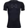 UNDER ARMOUR Boys' HeatGear Armour Short-Sleeve Shirt