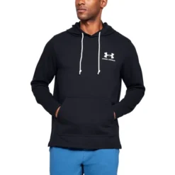 UNDER ARMOUR Men’s Sportstyle Terry Hoodie -Carhar Clothing Shop 2056309 001 alt4