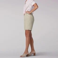 LEE Women's 9" Chino Bermuda Short 5 LEE Women's 9" Chino Bermuda Short -Carhar Clothing Shop 2056972 107 alt2