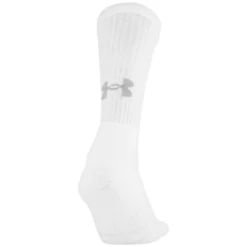 UNDER ARMOUR Boys' Cotton Training Crew Socks, 6 Pack -Carhar Clothing Shop 2059591 101 alt3