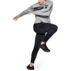 UNDER ARMOUR Men' Bar Logo Pullover Hoodie -Carhar Clothing Shop 2060354 004 alt5