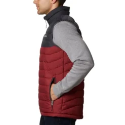 COLUMBIA Men's Powder Lite Vest -Carhar Clothing Shop 2060704 601 alt2