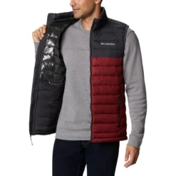 COLUMBIA Men's Powder Lite Vest -Carhar Clothing Shop 2060704 601 alt3