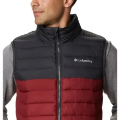 COLUMBIA Men's Powder Lite Vest -Carhar Clothing Shop 2060704 601 alt4