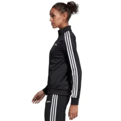 ADIDAS Women's Essentials 3-Stripes Tricot Jacket -Carhar Clothing Shop 2060765 001 alt4