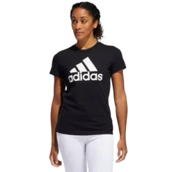 ADIDAS Women's Short-Sleeve Badge Of Sport Tee -Carhar Clothing Shop 2060770 001 alt2