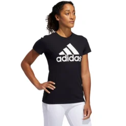 ADIDAS Women's Short-Sleeve Badge Of Sport Tee -Carhar Clothing Shop 2060770 001 alt5