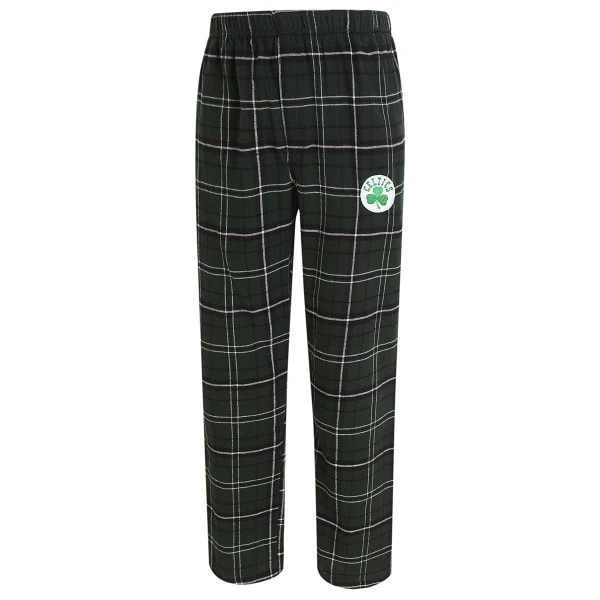 BOSTON CELTICS Men's Ultimate Plaid Flannel Pajama Pants 1 BOSTON CELTICS Men's Ultimate Plaid Flannel Pajama Pants