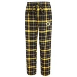 BOSTON BRUINS Men's Ultimate Plaid Flannel Pajama Pants
