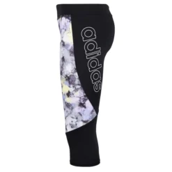 ADIDAS Girls' D2M Capri Tights -Carhar Clothing Shop 2064726 501 alt2