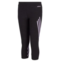 ADIDAS Girls' Core Stripe 7/8 Tights