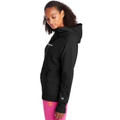 CHAMPION Women's Powerblend Graphic Logo Hoodie -Carhar Clothing Shop 2064797 001 alt3