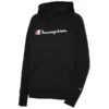 CHAMPION Women's Powerblend Graphic Logo Hoodie