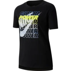 NIKE Girls' Short-Sleeve Girl Power Tee