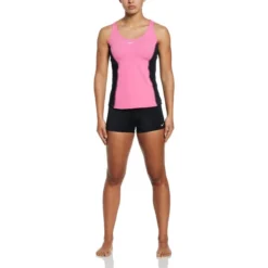 NIKE Women's Surge Powerback Tankini Swimsuit -Carhar Clothing Shop 2065419 630 alt5