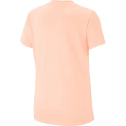 NIKE Girls' 7-16 Dri-Fit Swoosh V-Neck Short-Sleeve Training Tee -Carhar Clothing Shop 2068253 601 alt1